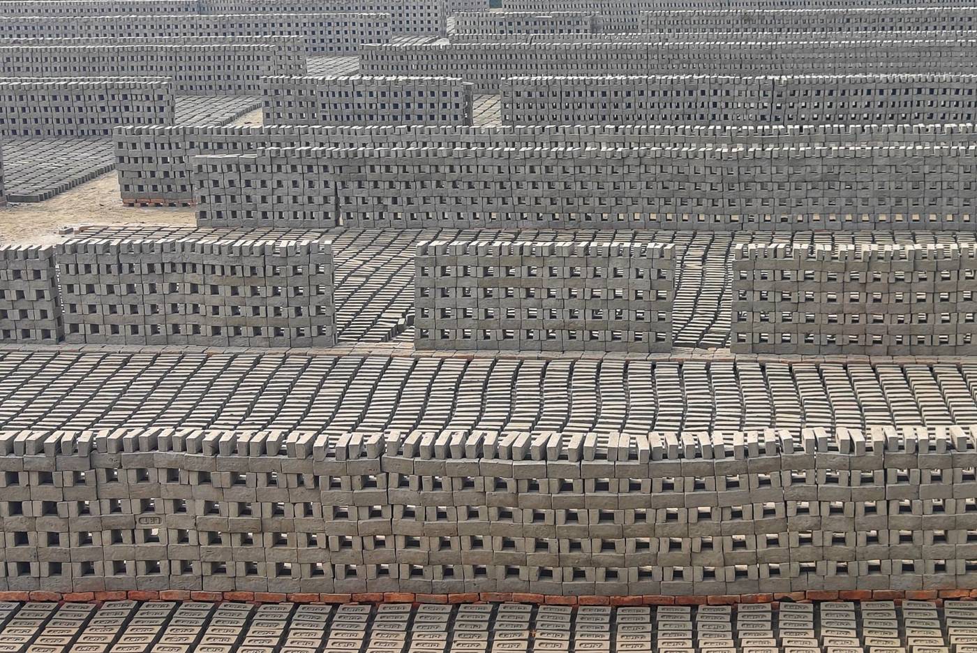 Brick manufacturing factory