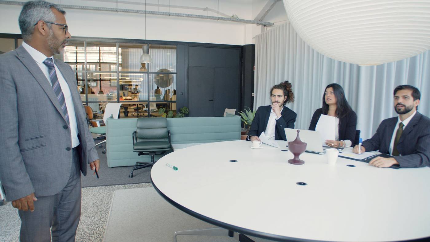 Corporate office ai meeting