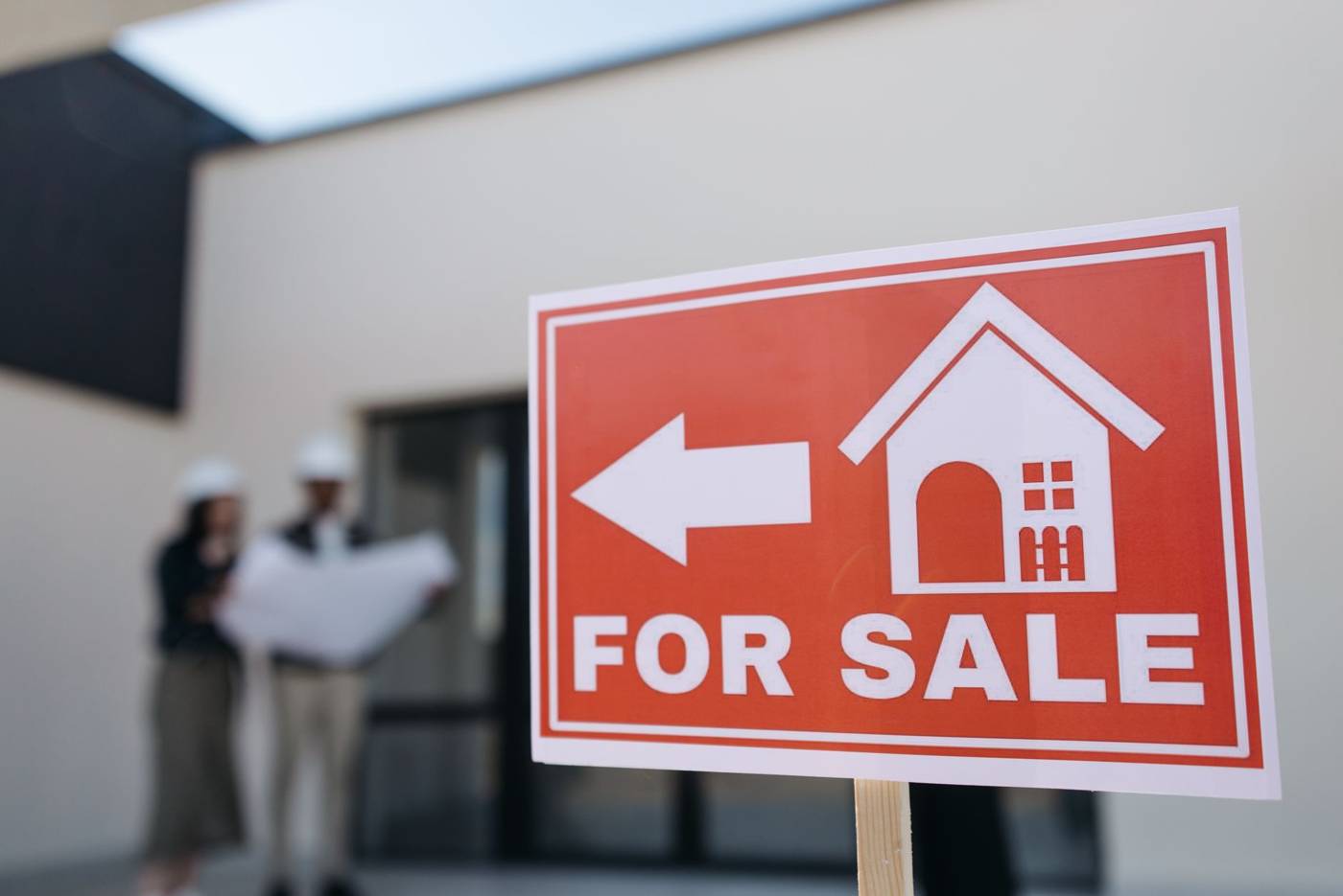 House for sale sign