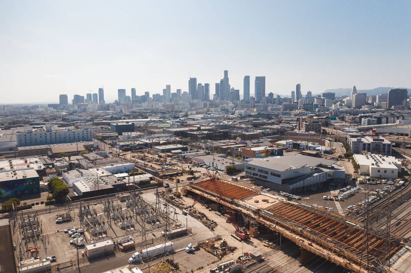 Restaurant expansion construction site