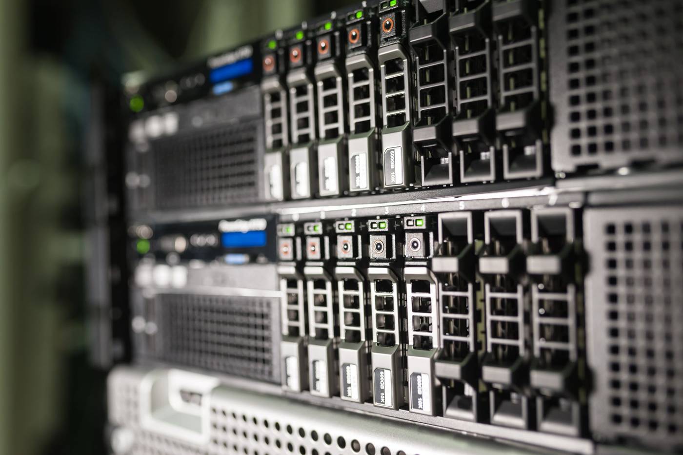Server rack data center
