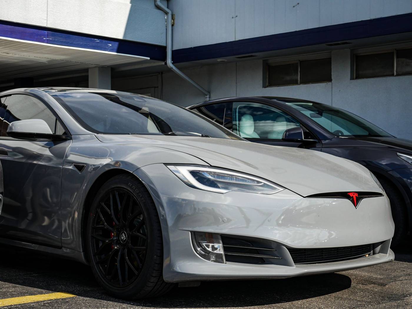 Tesla factory exterior